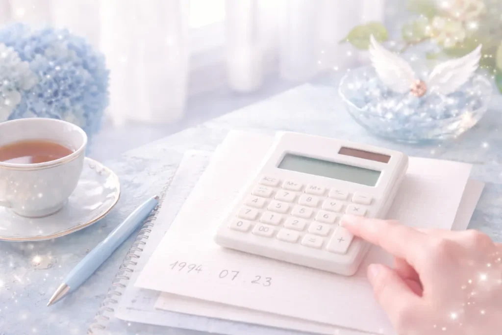 生年月日からマイエンジェルナンバーを計算する方法