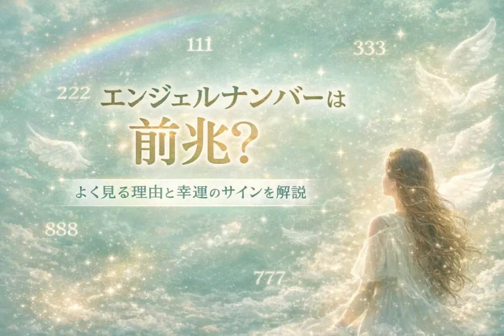 エンジェルナンバーは前兆？よく見る理由と幸運のサインを解説